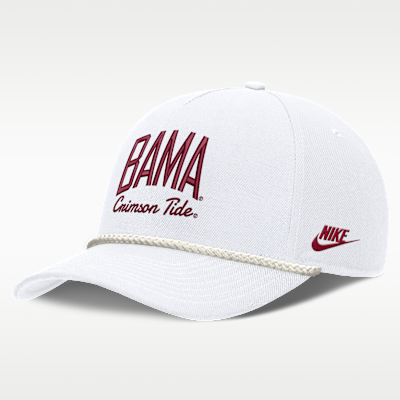 Alabama Legacy Letter Rise Men's Nike Dri-FIT College A-Frame
